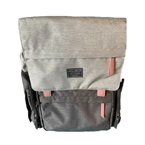 Eddie Bauer Handbags - Eddie Bauer Cascade First Adventure Diaper Bag Multiple Pockets & Insulated